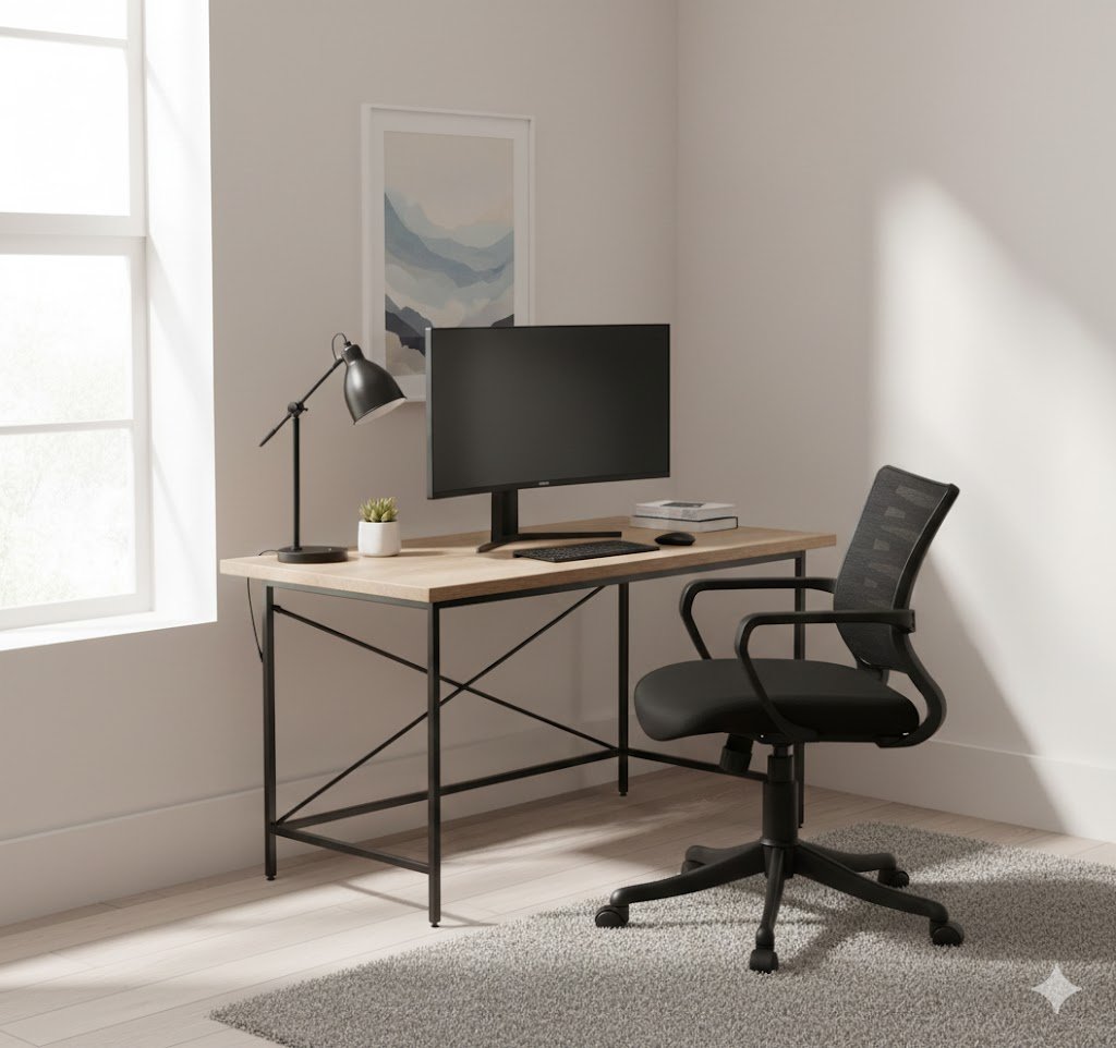 SteelNest Mesh Revolving Chair - Image 4