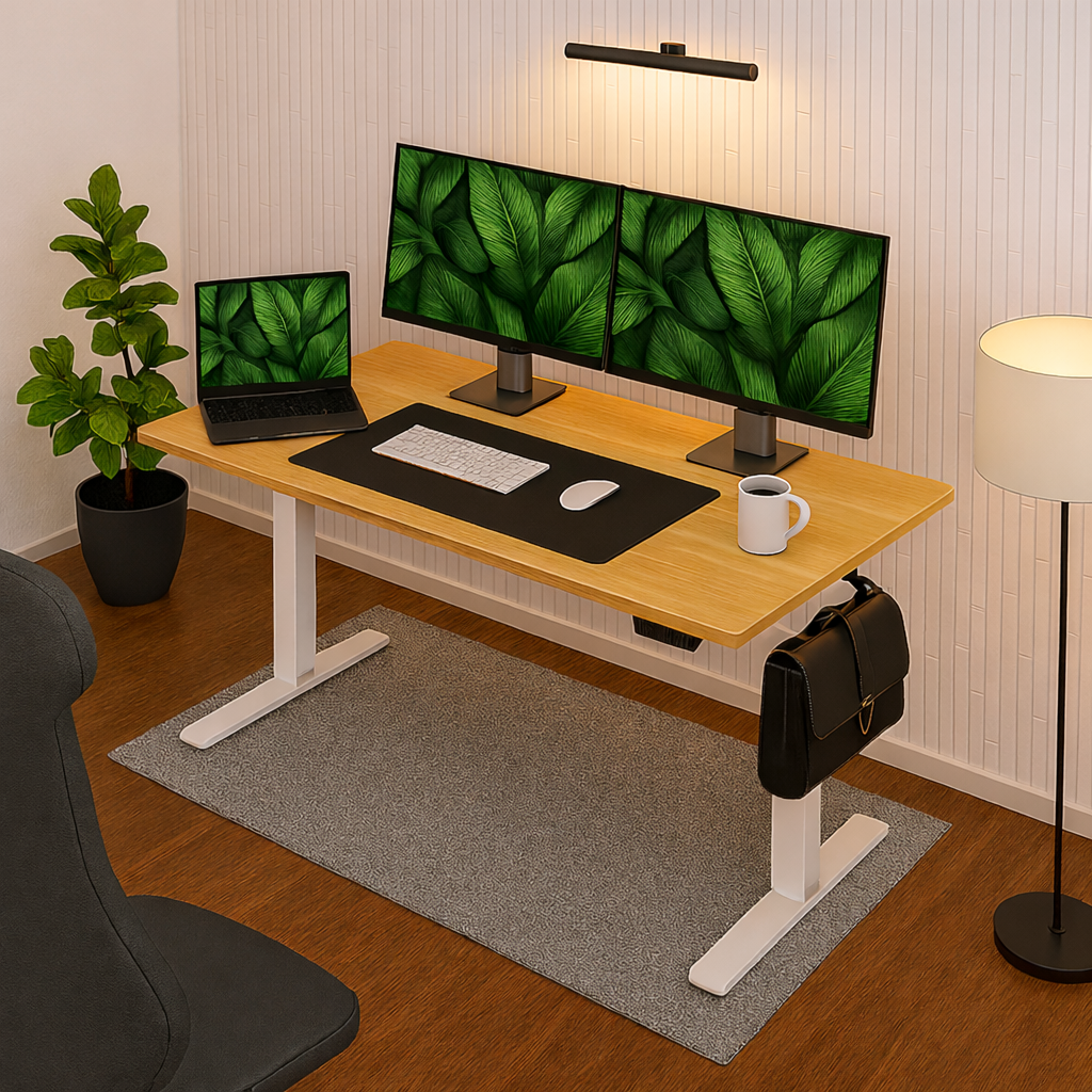 SteelNest Premium Electric Height Adjustable Standing Desk - Image 2