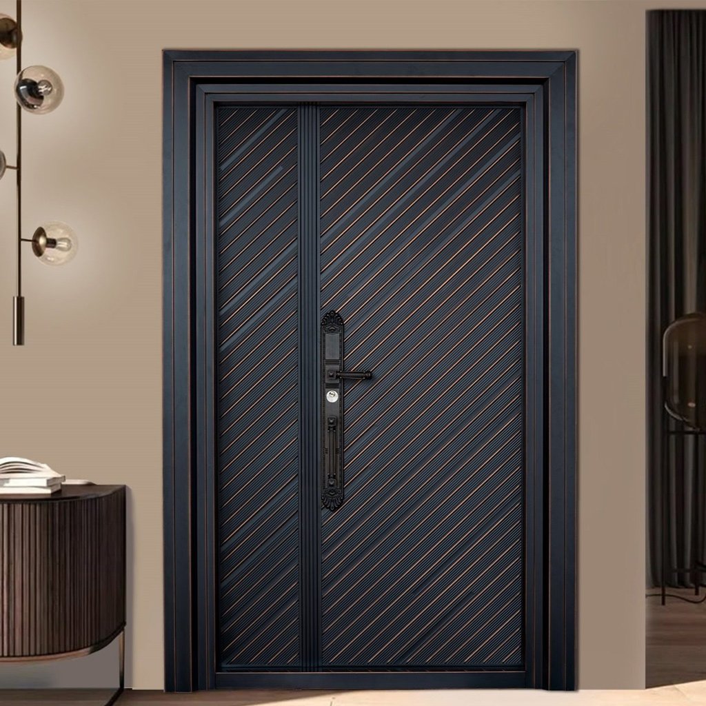 SteelNest Luxury Designer Security Steel Main Door
